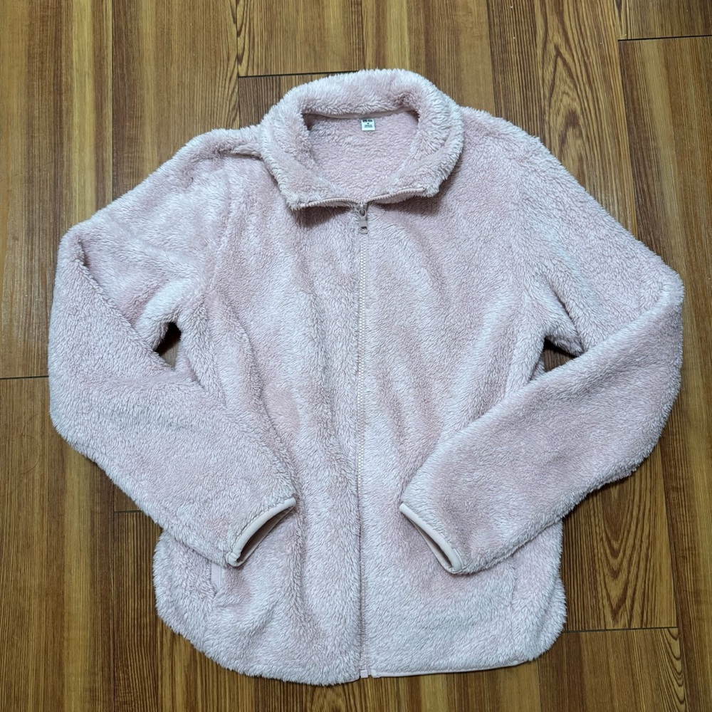 Uniqlo Fluffy Yarn Fleece Full-Zip Jacket